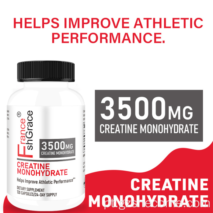 Shecome Creatina Monohidratada Cápsulas Desempenho Muscular
